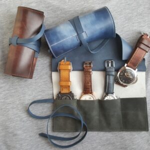 Wristwatch Roll Pouch